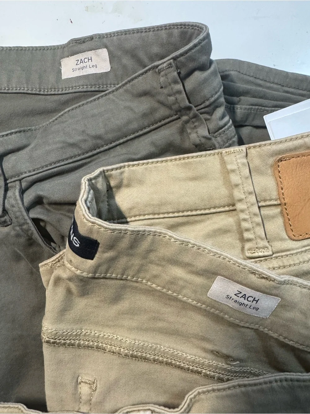 Mavi Men’s Chinos in Light Khaki and Slate